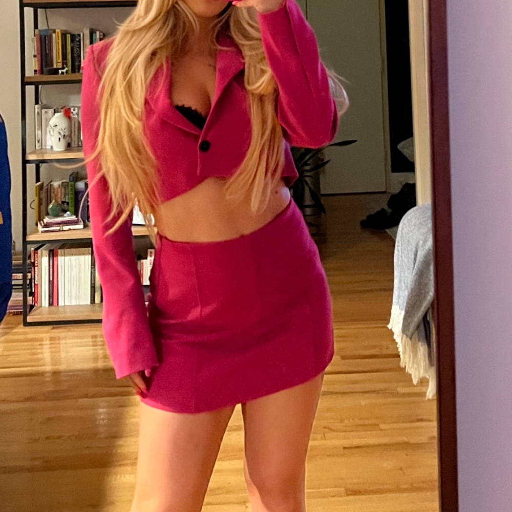Zara pink skort